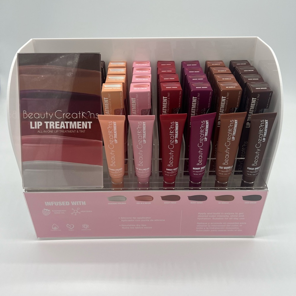 Beauty Creations Lip Treatment Set - Assorted Colors $10 each